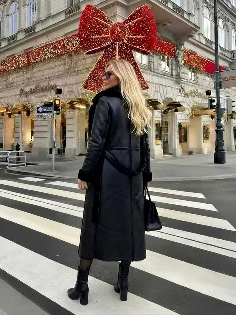 Faux Fur Coat, Winter Fashion Jacket