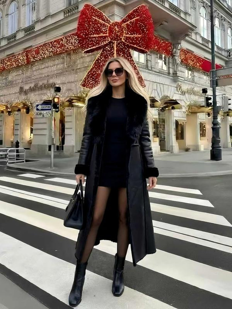 Faux Fur Coat, Winter Fashion Jacket